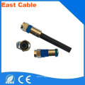 F Compression Connector for RF Coaxial Cable Rg59cable Rg6cable Rg11 Connected TV Satellite Dish